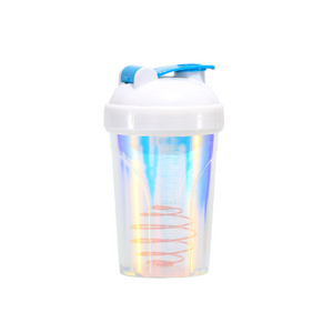 500ml BPA Free Custom Full Color  Print Plastic Protein Shaker Bottles With Filter