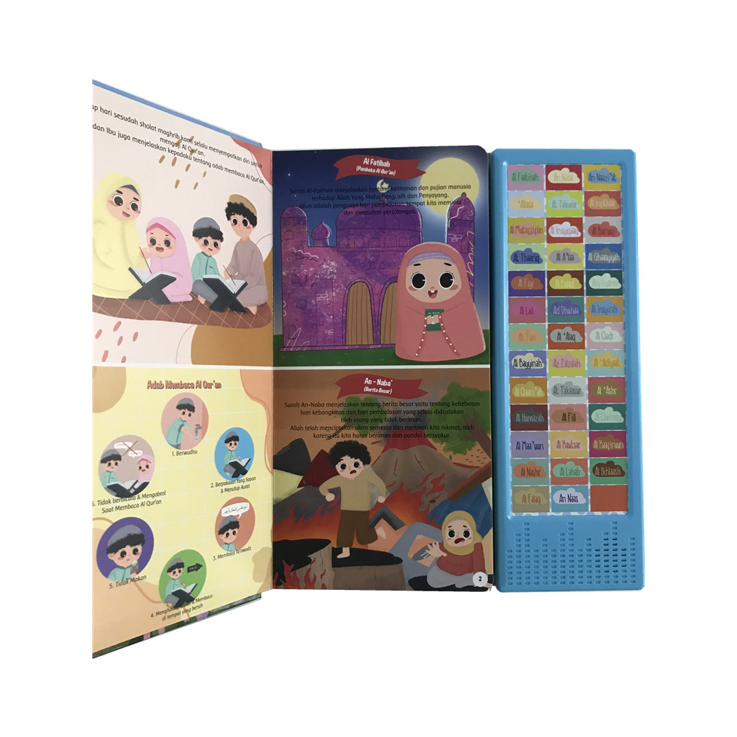 Programmable Recordable Educational Musical Buttons Sound Module For Children Book