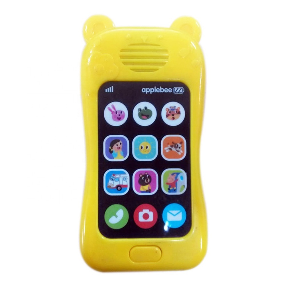 Factory music baby kids plastic toy smart cell phone Islamic mobile sound toy for children kids