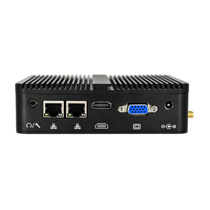 Intel Alder Lake N100 Mini PC support Wins10 SATA SSD Storage Industrial Computer with Dual LAN