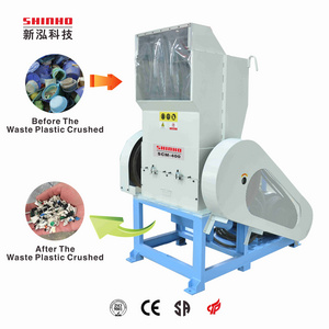 Shinho Auto Granulator Raw Material PP PVC Waste Plastic Crusher Plastic Recycle Crushing Machine Auxiliary Injection Machine