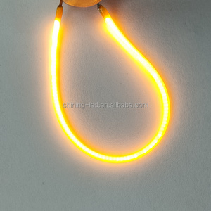 Shenzhen Manufacturer Low Voltage 3V 130mm Warm White 2200K Bendable Soft Flexible Filament COB LED Chip for Bulb Light