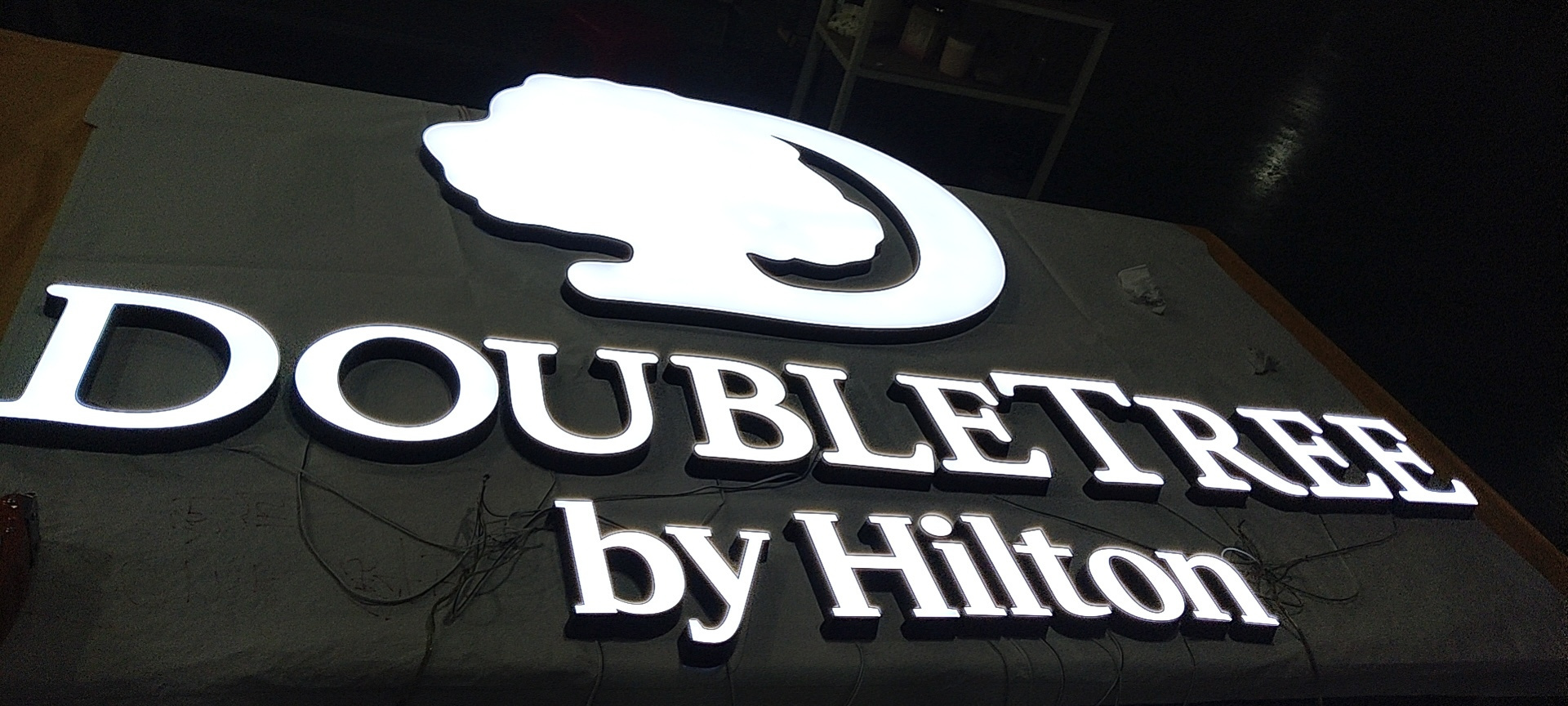 acrylic backlit metal letter signs stainless steel frame 3d led luminous light box shop board restaurant sign