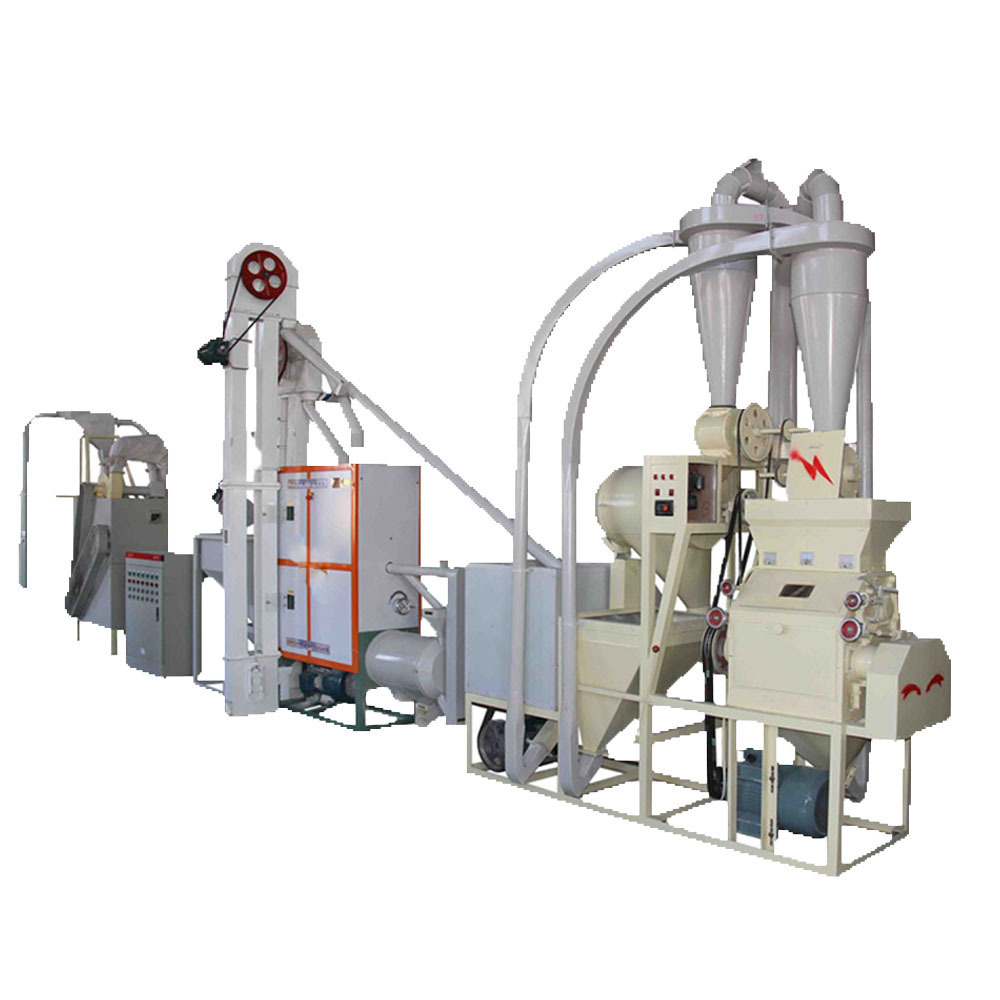 Multifunctional corn maize meal flour grits making grinding milling machine