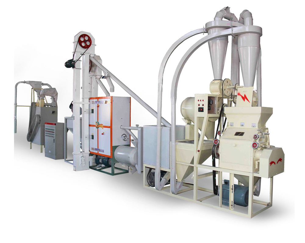 Small Automatic wheat corn maize flour milling mill grain processing machinery prices