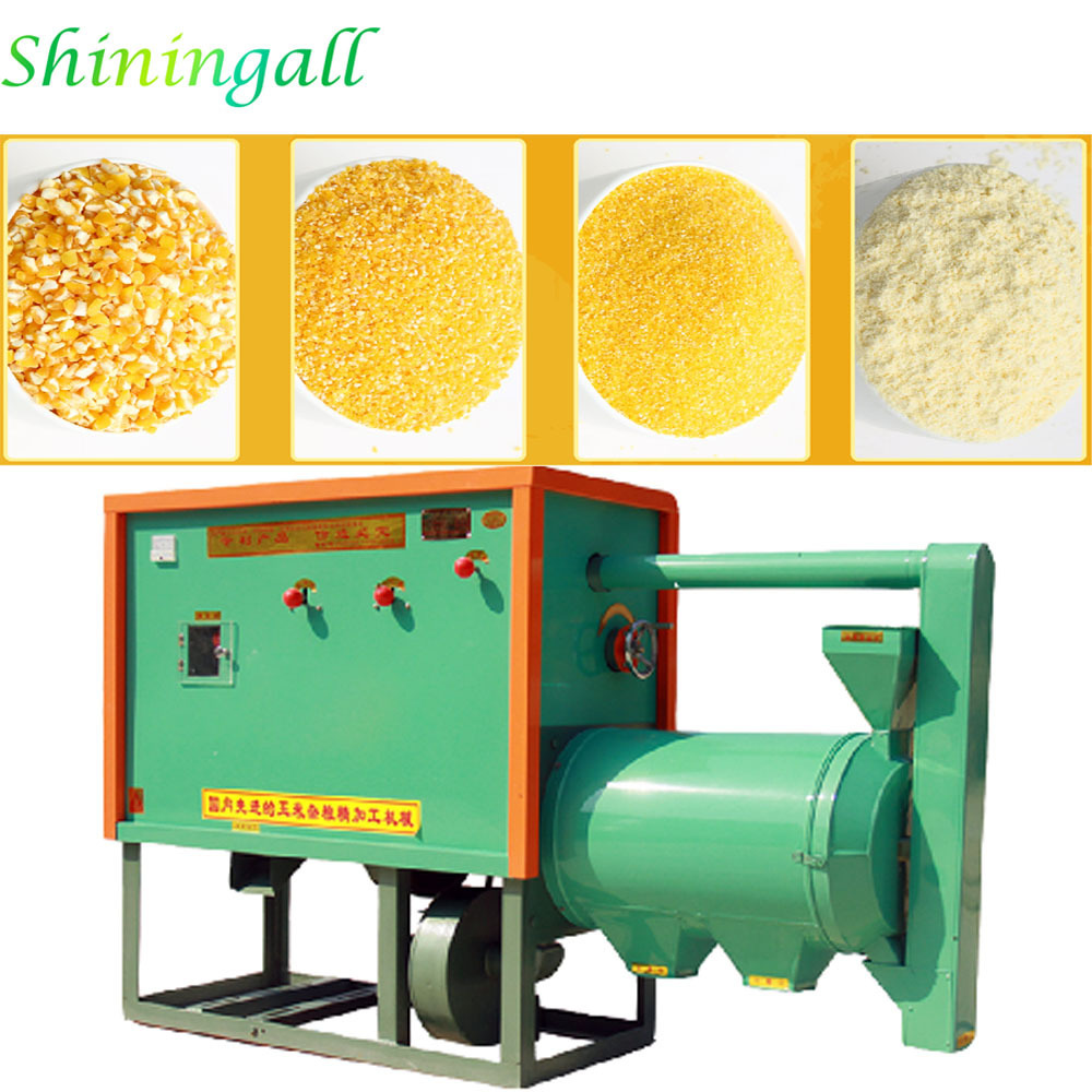 Maize Samp Milling Miller Industrial Corn Grits Degerminate Grinder Mill Machine With Price Of Uganda Tanzania