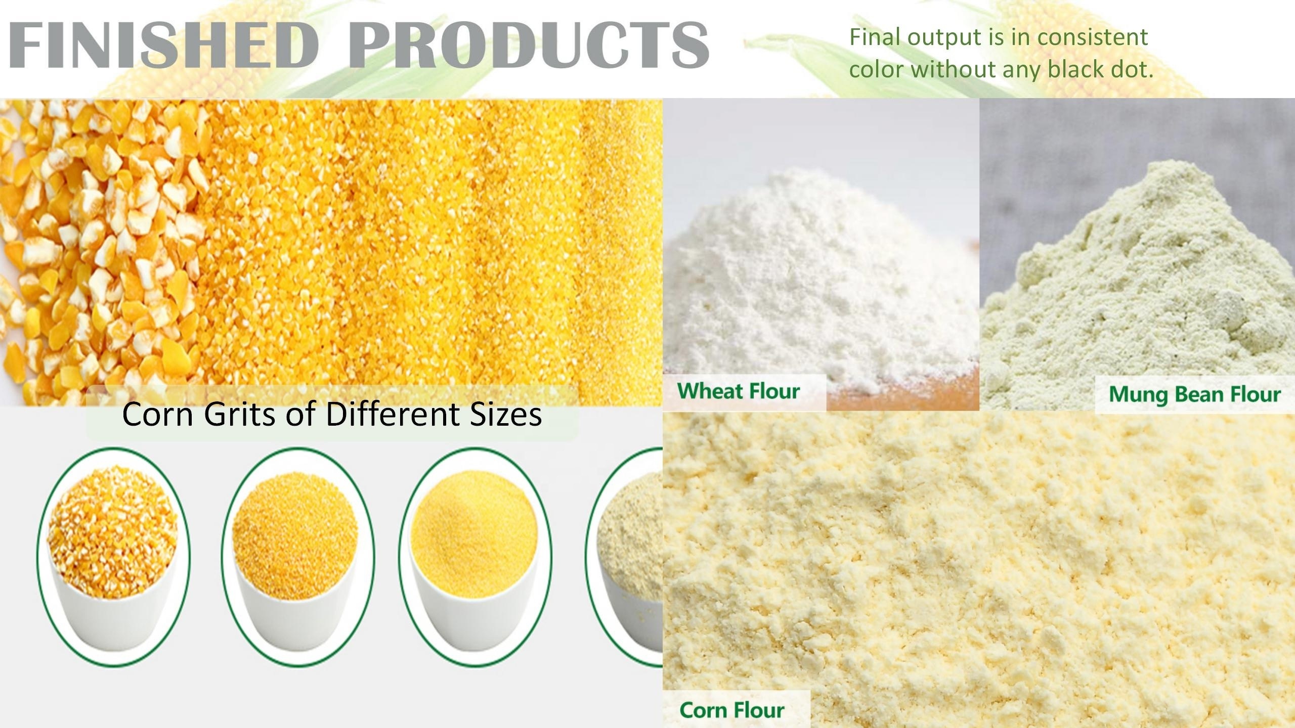 Cracked Corn Machine Corn Peeling Machine Corn Grits Milling mill maize semolina machine