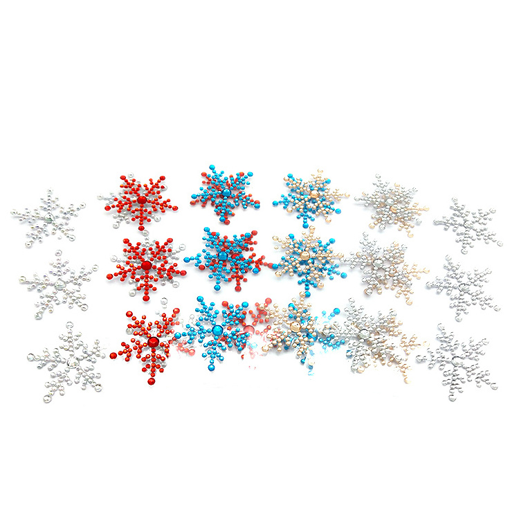 Wholesale Xmas Gift Festival Supplies Home Decor Snowflake Stickers For Shop Window Ornaments Wall Art Christmas Window Decals