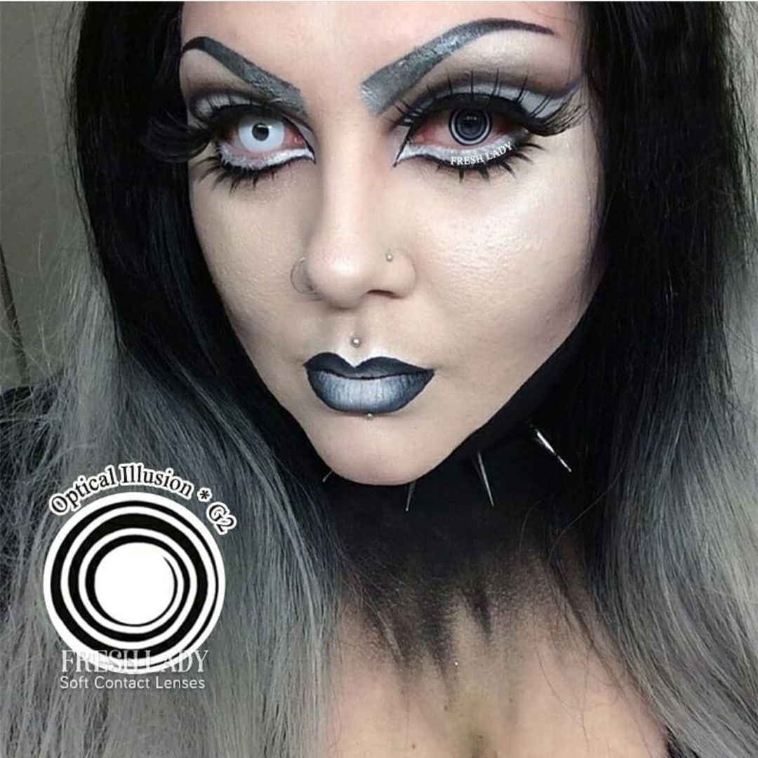 Gojo Halloween costume contacts Sharingan contacts lenses crazy color lens Contacts Cosmetic Cosplay Party