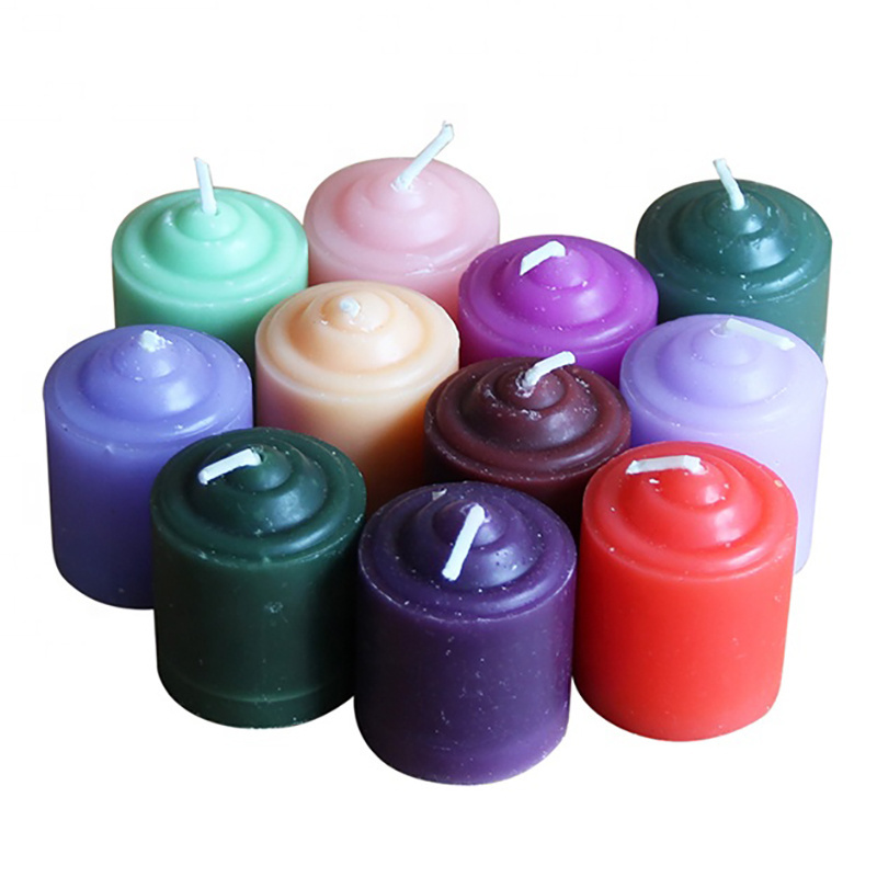 Wholesale Factory Supplier Mini Unscented Paraffin Spiritual Prayer Votive Candles