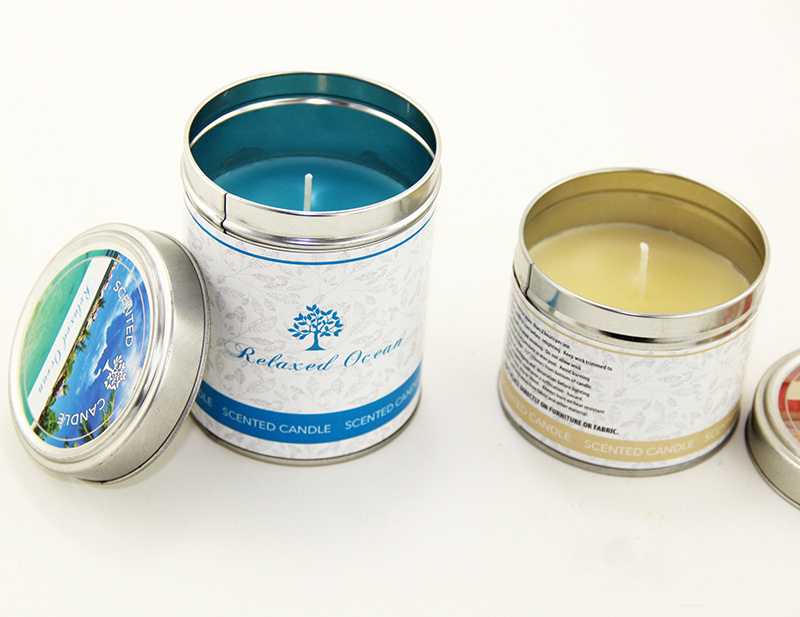 Wholesale new design outdoor candles bougie de survie metal tin survival Emergency candle