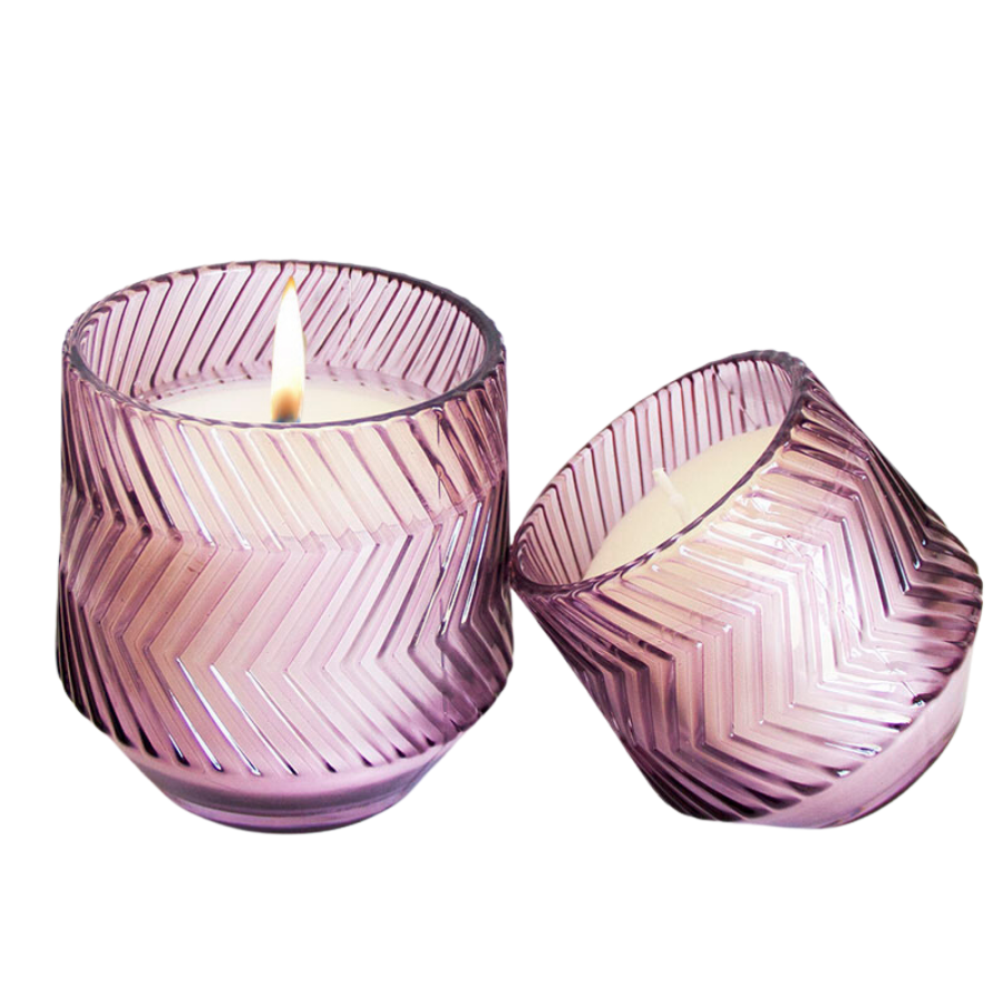 Wholesale Christmas Gift Home Decor Glass Jar Eco-Friendly Soy Wax Deluxe Packaging Luxury Candles