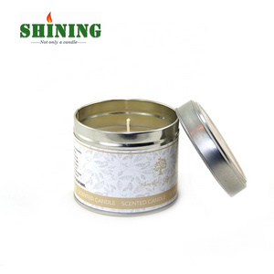 Wholesale new design metal tin candle survival candle for emergency use bougie de survie