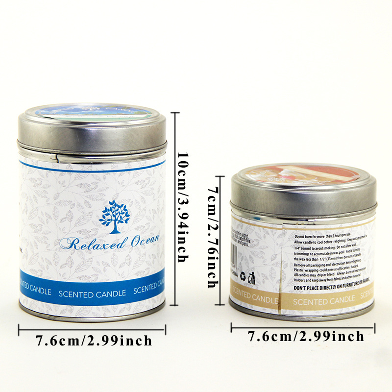 Wholesale new design outdoor candles bougie de survie metal tin survival Emergency candle