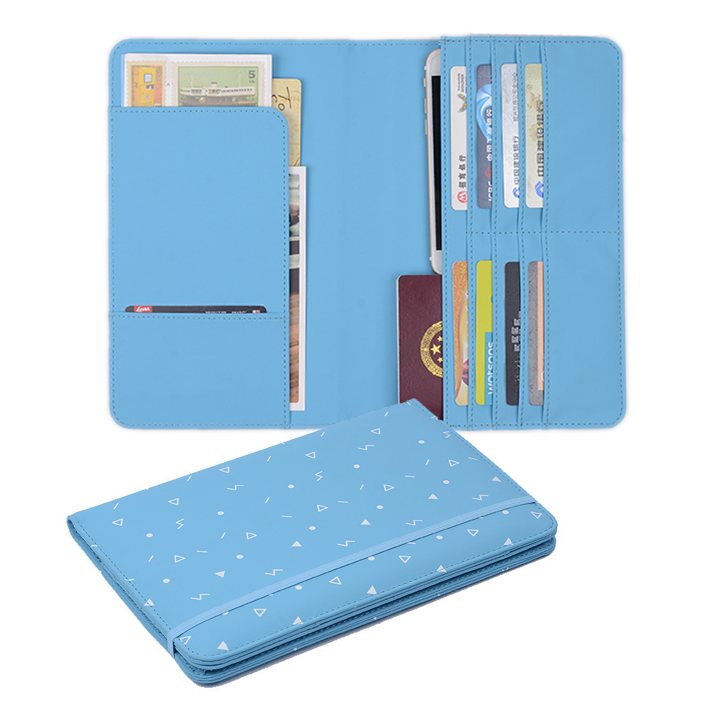 Baby Document Holder File Keeper for Baby Healthy Cards Registry Journal Organizer in Baby Feeling Touch PU Leather Customized