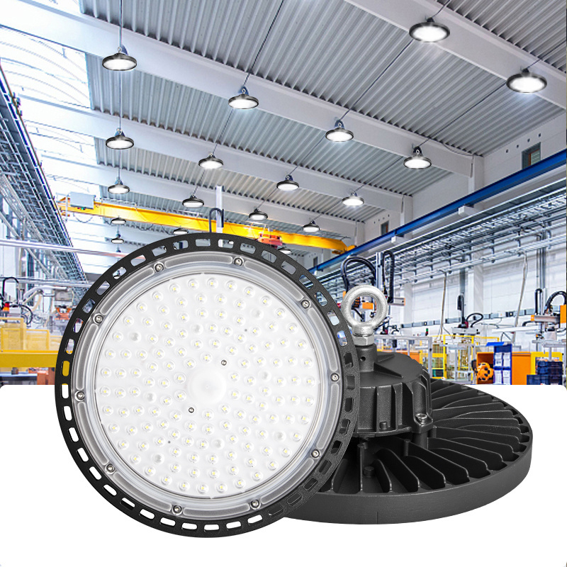 Drop Shipping 100W 150W 200W Led UFO High Bay light, BulkHead Industrial LED Highbay Light