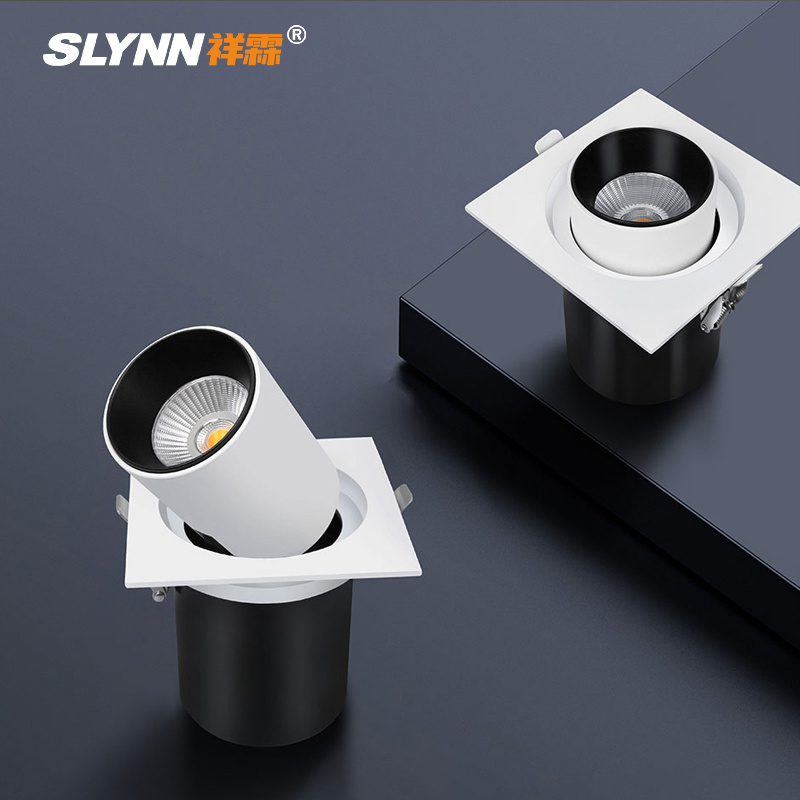 SLYNN 30W 20W 18W 15W LED Ceiling Spot Light 360 Degree Rotatable Surface Mounted Ceiling Downlight