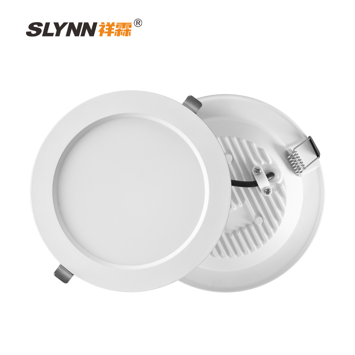 SLYNN Top Selling CCT Ultra Slim Panel Light Smart LED Recessed Lighting Dimmable Recessed Downlight For Indoor Lighting