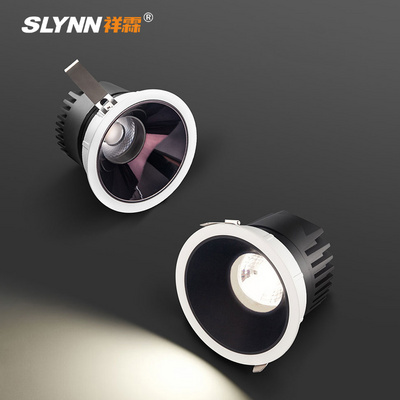 COB Down Light Embedded Spot Light Square Ceiling Commercial Down Light Led Downlights Spotlight