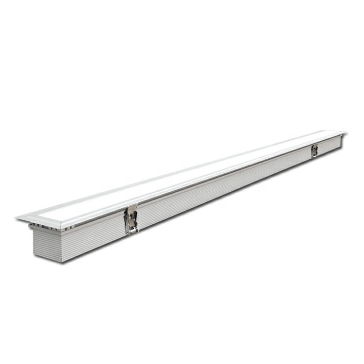 Shenzhen High quality aluminum 40W 50W led linear ceiling light fixture 1.2m 1.8m 4ft 8ft for shop