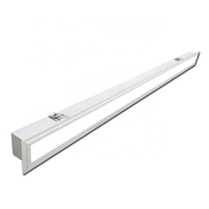 Shenzhen High quality aluminum 40W 50W led linear ceiling light fixture 1.2m 1.8m 4ft 8ft for shop