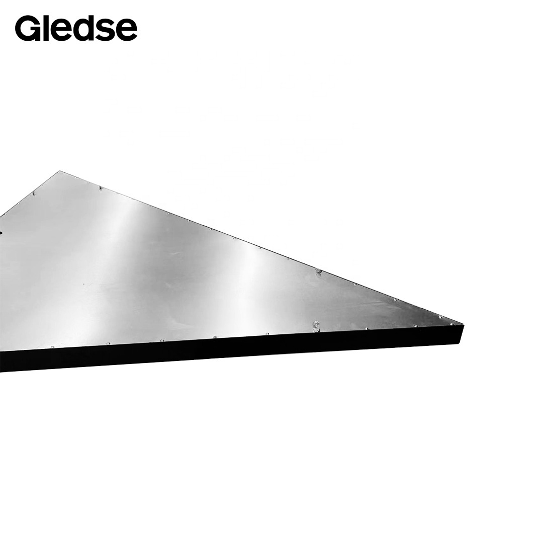 Factory Price Triangle LED Panel Ceiling Lights With Customized Shape For different projects