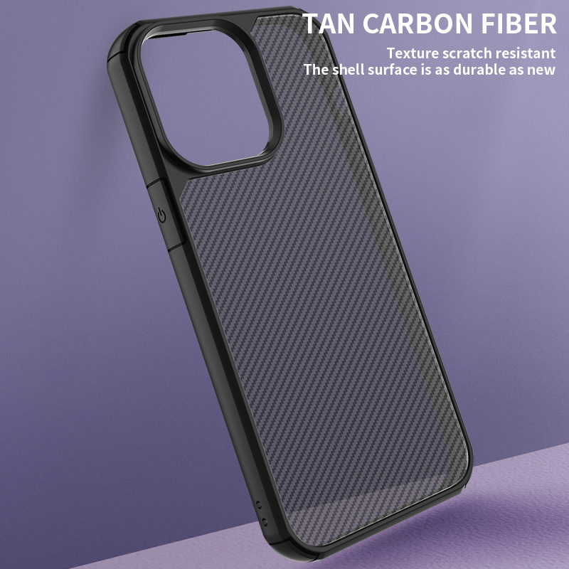 New Carbon fiber TPU PC Acrylic bulk 2 in one cell Phone Case For iPhone 14 13 12 Mini 11 Pro Max Xs Xr 7/8