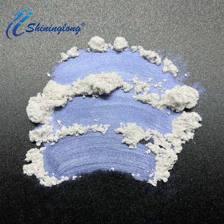 ultra marine Blue interference mica pearl pigment iridescent peacock shining luminescent for car paints coating plastic film