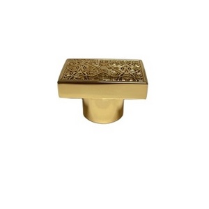 Custom Logo Luxury Shiny Gold Square Metal Alloy Zamac Perfume Cap Smart Lids