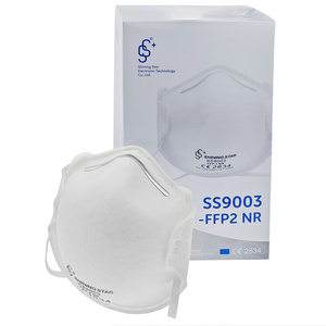 CE ffp2 dust face maskes non-woven cup shape 3D mask disposable construction anti dust mask ffp2