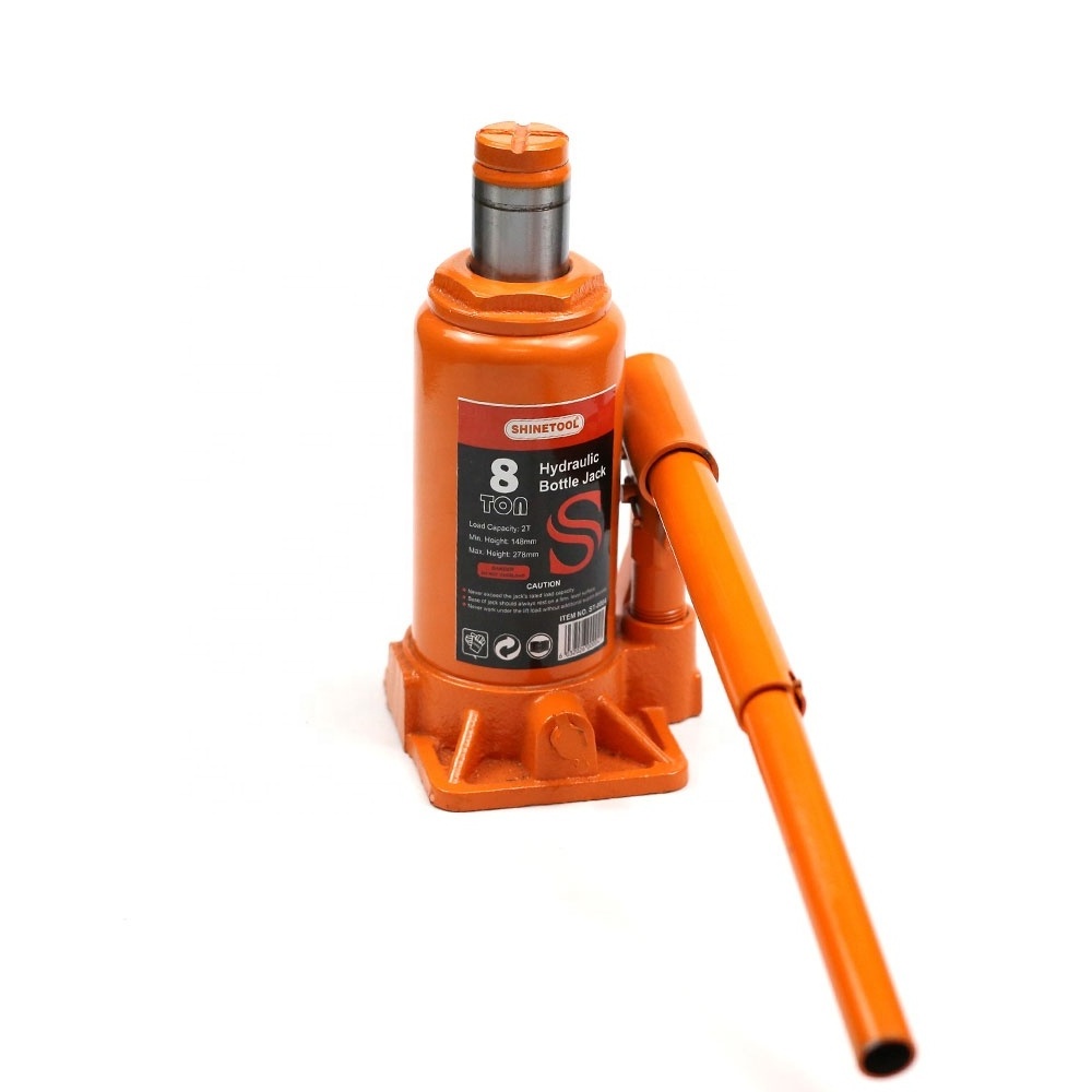 8 Ton heavy duty portable car repair tool mini hydraulic bottle jack