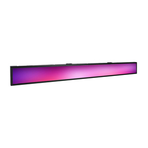 shelf edge 23 inch Ultra Wide Screen Stretched Bar Type LCD Advertising Display