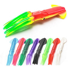 9 Inch Rubber Mauler Squids Made In China 23 cm Soft Plastic Tuna Trolling Fishing Squid Lure Big Game Trolling Lures And Tackle