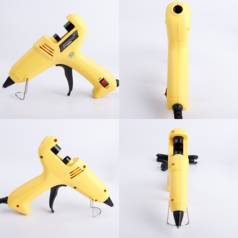 Hot melt wax gun