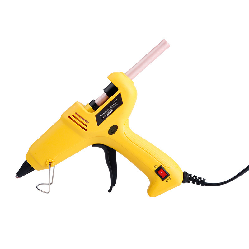 Hot melt wax gun