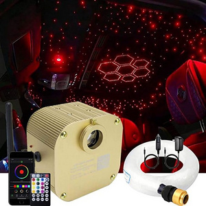 starlight atmosphere 12w fiber optic car light kit- Light Engine+1000 starlight headliner kit