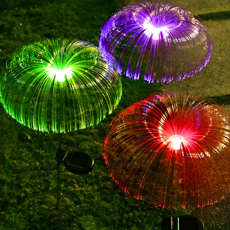 Battery Powered Led Fiber Optic Lights Flower Box Fiber Optic Firework Light For Decoration