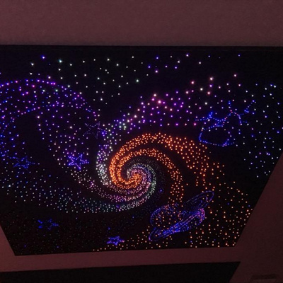 Fiber optic star ceiling shooting star hotsell