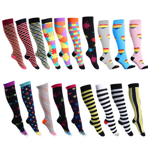 Long Unisex Compression Socks Sports Warm Socks Boots Stockings Women Men Breathable Knee Socks Fit For Edema Varicose Veins