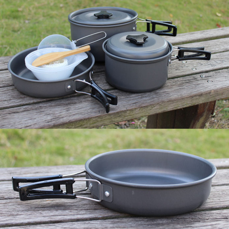 Wholesale Best Camping Gear Campfire Utensils Non-Stick Cooking Equipment