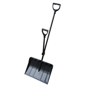 Fashionable metal snow shovel with two handles/snow shovel with two handles/long snow shovel with two handles