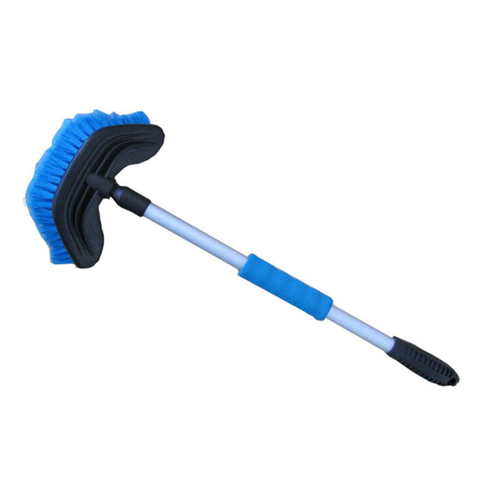 Hot selling telescopic car wash brush/wheel cleaning brush/tire cleaning brush