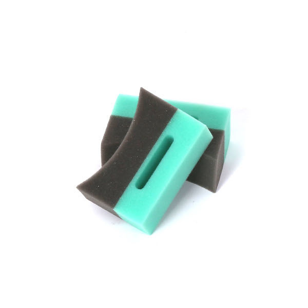 High quality wholesale custom logo tyre shine wax applicator sponge