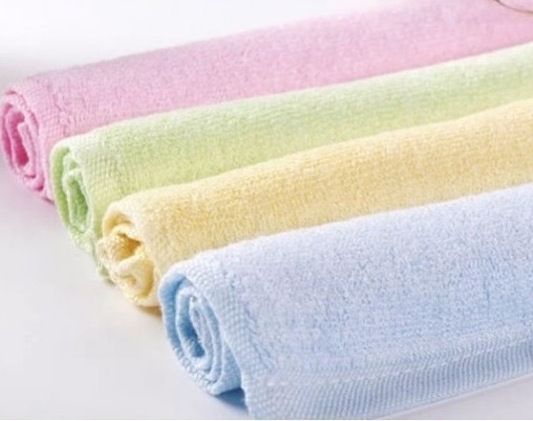 baby use microfibre towel bamboo towel 25x25cm face clean stand microfiber cleaning towel