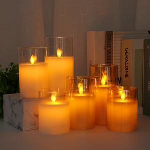 Wholesale Control with Battery Operated Decorative Led Candles Wedding Electronic Candle Lights