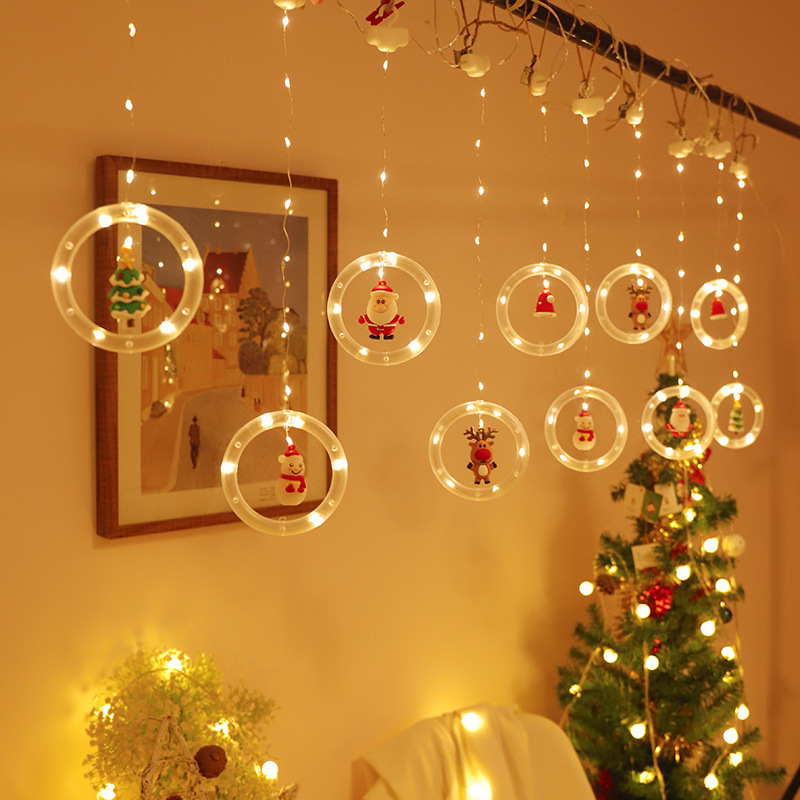 Christmas led atmosphere curtain light