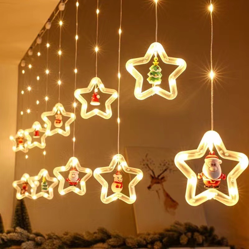 Christmas led atmosphere curtain light