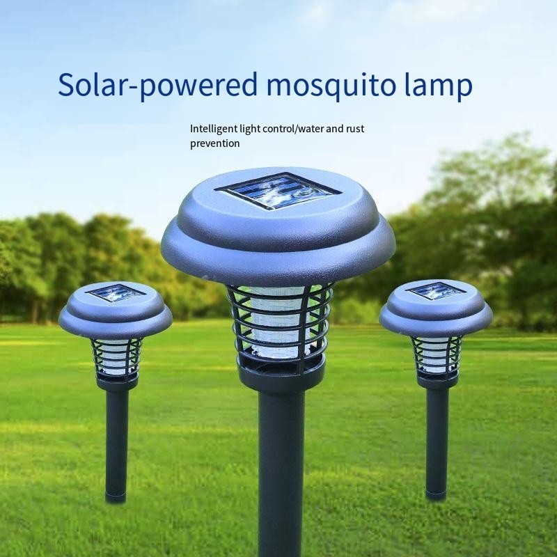 Outdoor solar mosquito killer Solar electric mosquito repellent Home lighting night light indoor insect killer