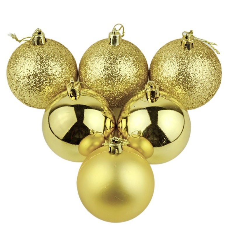 high quality Christmas tree decorations balls lights ball giant christmas baubles 15cm