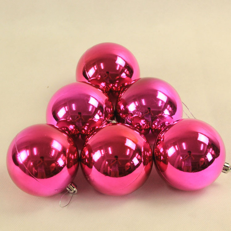 simulation Christmas tree ball balls giant baubles  box 10CM 20CM 25CM